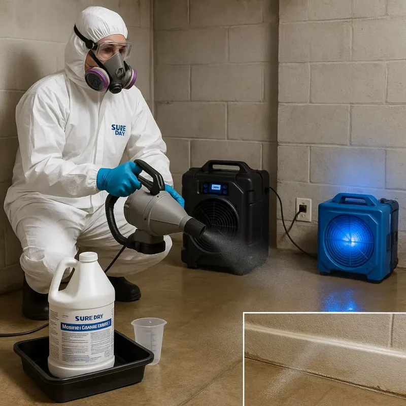 Sanitization and Odor Removal process in Southmont, NC